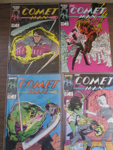 Comet Man Complete Set #1-6 1987