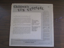 Children's Fun Festival A Collection of Kiddy Favorites Songs Record Album