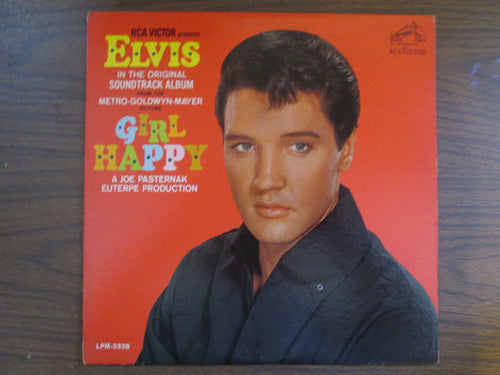 Elvis Presley Girl Happy Original Soundtrack Record Album