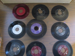 Random Set of 38 various artist 45 Records from the 60s & 70s (See List)
