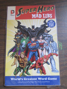 Super Hero Mad Libs DC Comics