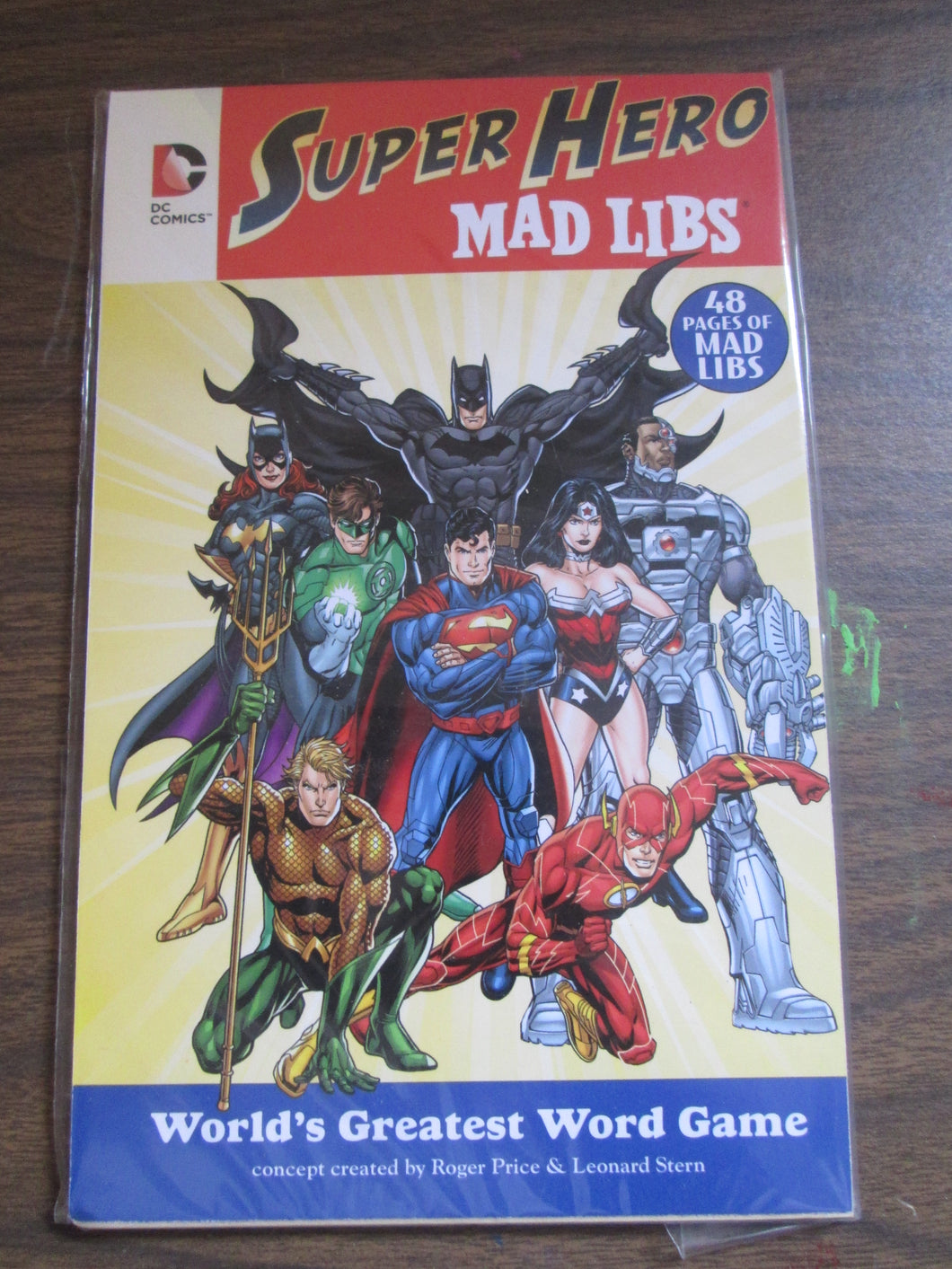 Super Hero Mad Libs DC Comics