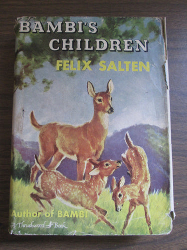 Bambi's Children by Felix Salten1939 HC