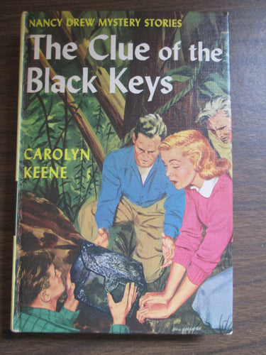 The Clue of the Black Keys Nancy Drew Mystery Stories #28 by Carolyn Keene 1951 HC