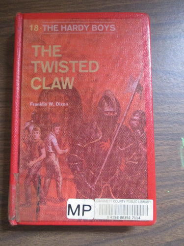 The Twisted Claw The Hardy Boys by Franklin Dixon 1969 HC