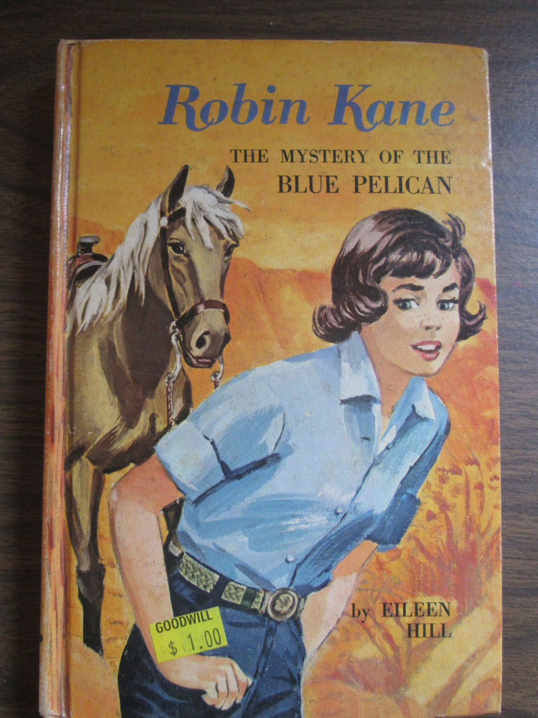 Robin Kane The Mystery of the Blue Pelican by Eilen Hill 1966 HC