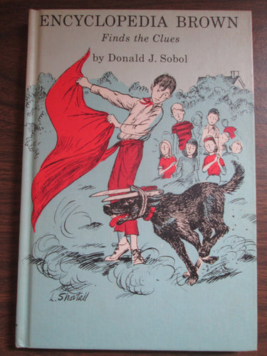Encyclopedia Brown Finds the Clues by Donald Sobol 1966 HC