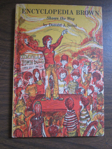 Encyclopedia Brown Shows the Way by Donald Sobol 1972 HC