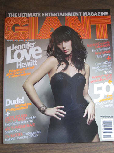 Giant Magazine Hennifer Love Hewitt cover Oct/Nov 2005 PB