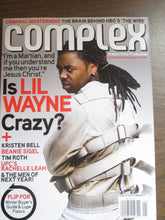 Complex Magazine Kristen Bell cover w/ Lil Wayne flipside cover Dec 2007/Jan 2008 PB