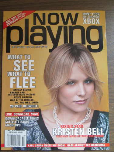 Now Playing Magazine Kristen Bell cover Vol # 2 Summer 2005 PB