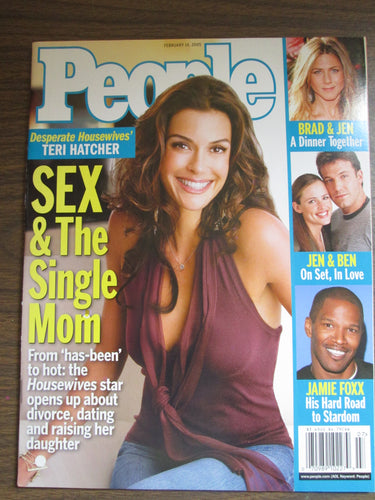 People Magazine Teri Hatcher cover Feb 14 2005 PB