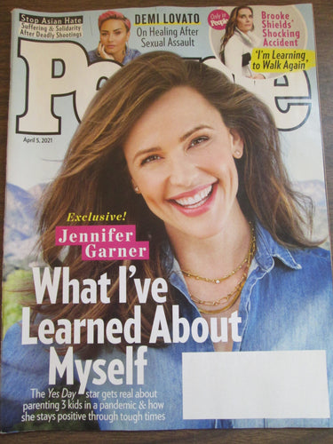 People Magazine Jennifer Garner cover Apr 5 2021 PB