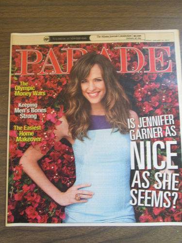 Parade Magazine Jennifer Garner cover Jan 24 2010 PB