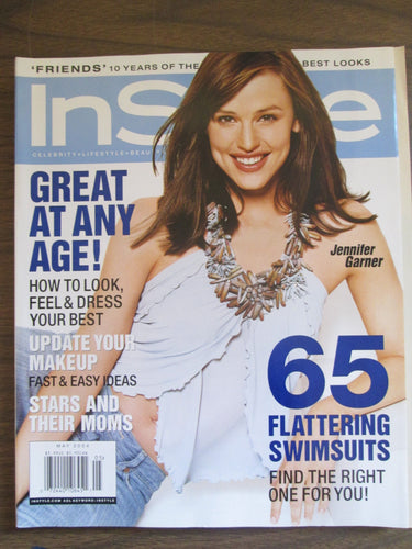 InStyle Magazine Jennifer Garner cover May 2004 PB
