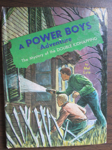 A Power Boys Adventure The Mystery of the Double Kidnapping by Mel Lyle 1966 HC