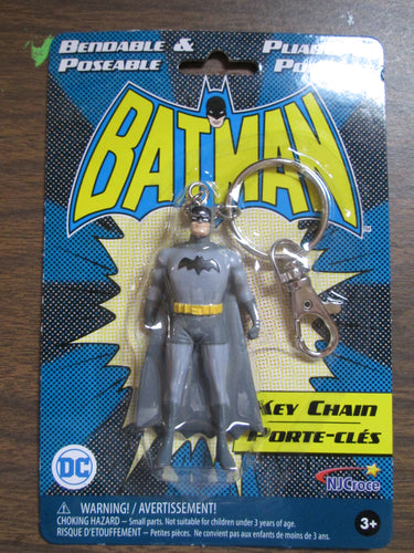 DC Batman Bendable & Posable Key Chain