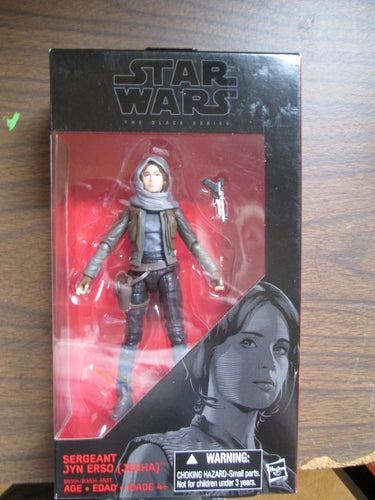 Star Wars The Black Series Sergeant Jyn Erso (Hedha) Rogue One Action Figure