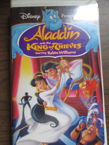 Walt Disney's Aladdin and the King of Thieves VHS 1996