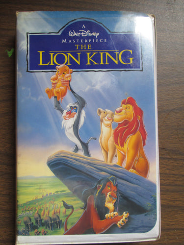 Walt Disney's The Lion King VHS 1995