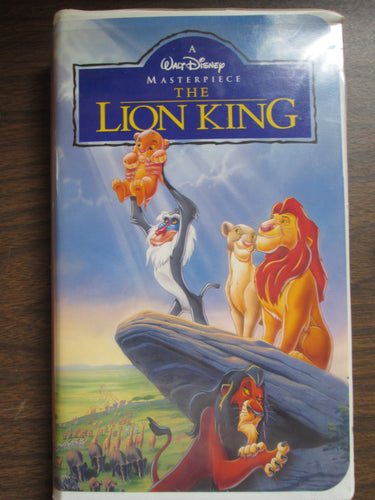 Walt Disney's The Lion King VHS 1995