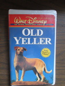 Walt Disney's Old Yeller VHS Sealed 1998