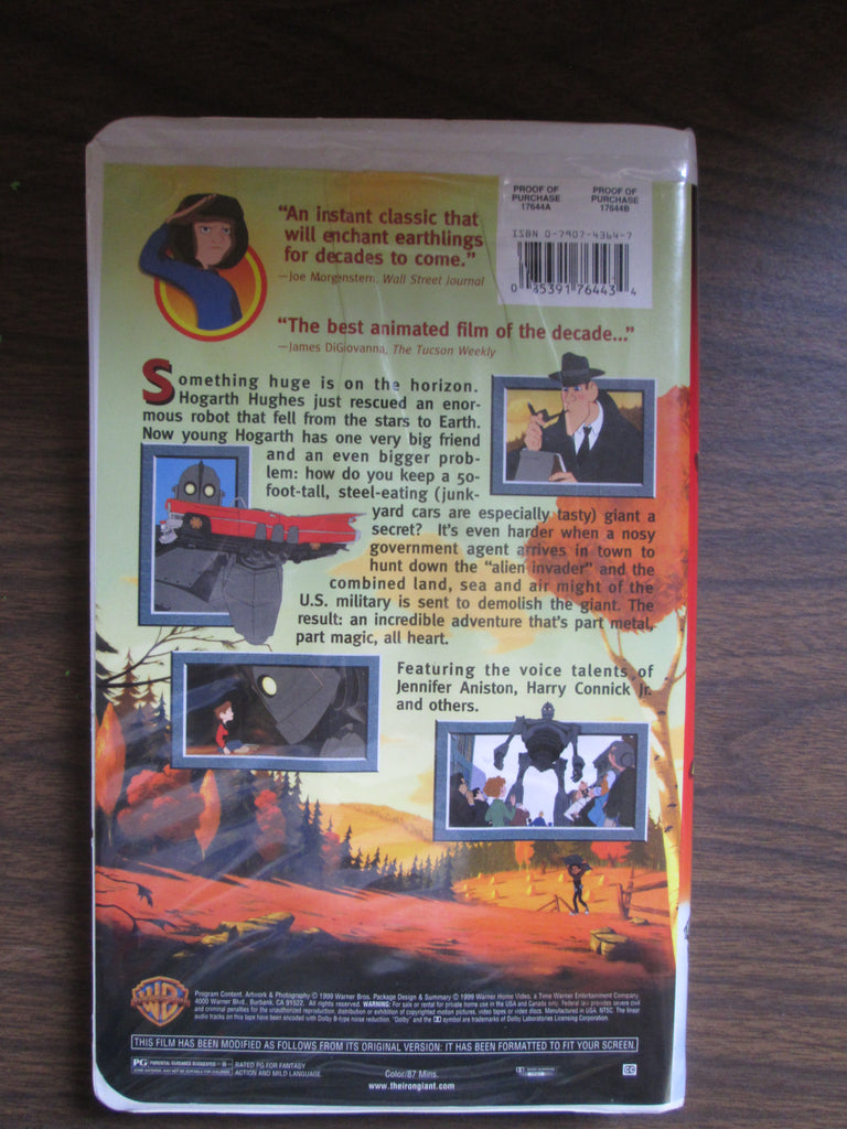 The Iron Giant VHS 1999 – Fun Stuff Super Store