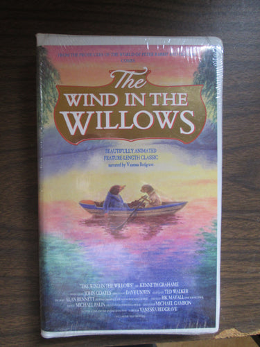 The Wind in the Willows VHS Sealed 1996