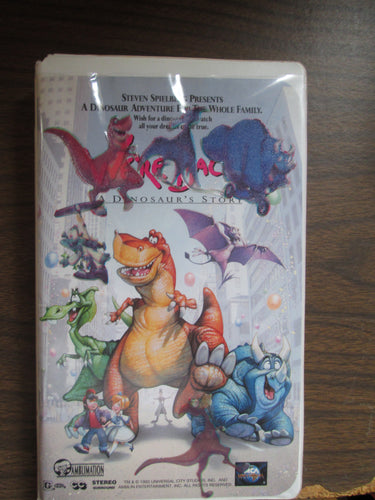 We're Back A Dinosaur's Story VHS 1993