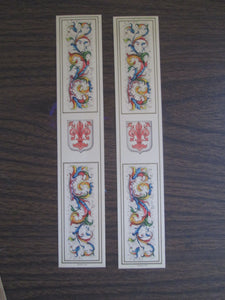 2 Book Marks and letters H - C