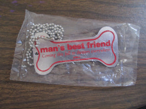 Man's Best Friend Movie Bone Key Chain