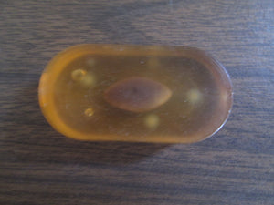 Football encased in Amber