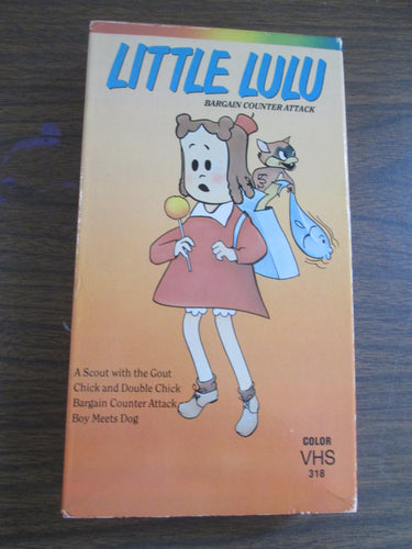 Little Lulu Bargain Counter Attack VHS 1988