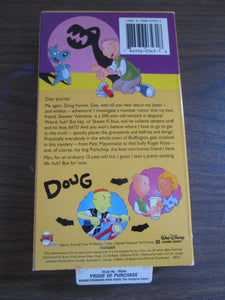 Doug The Vampire Caper by Jim Jenkins VHS