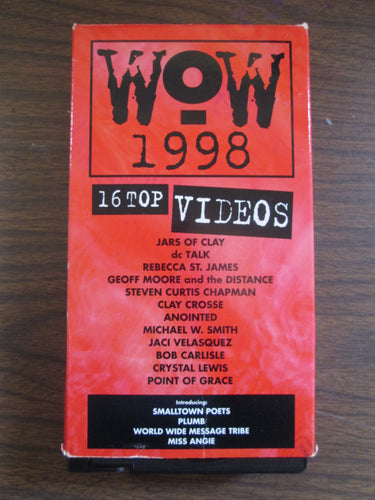 WOW Music Video 1998 Jars of Clay Michael W Smith VHS 1998