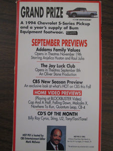 CBS Fall Season Preview VHS 1993