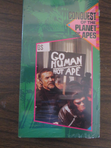 Conquest of the Planet of the Apes Movie VHS 1990