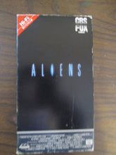 Aliens Movie starring Sigourney Weaver VHS 1986