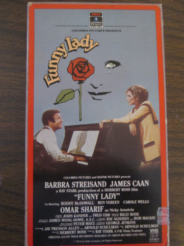 Funny Lady Movie starring James Caan and Babara Streisand VHS 1974