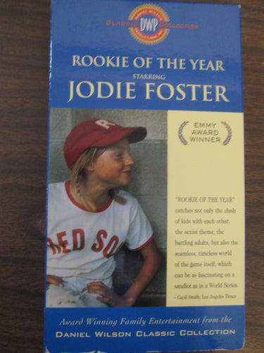 Rookie of the Year Movie starring Jodie Foster VHS 1975