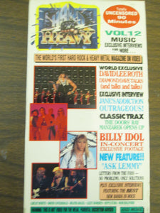 Hard N Heavy Vol 12 Music Videos VHS 1991