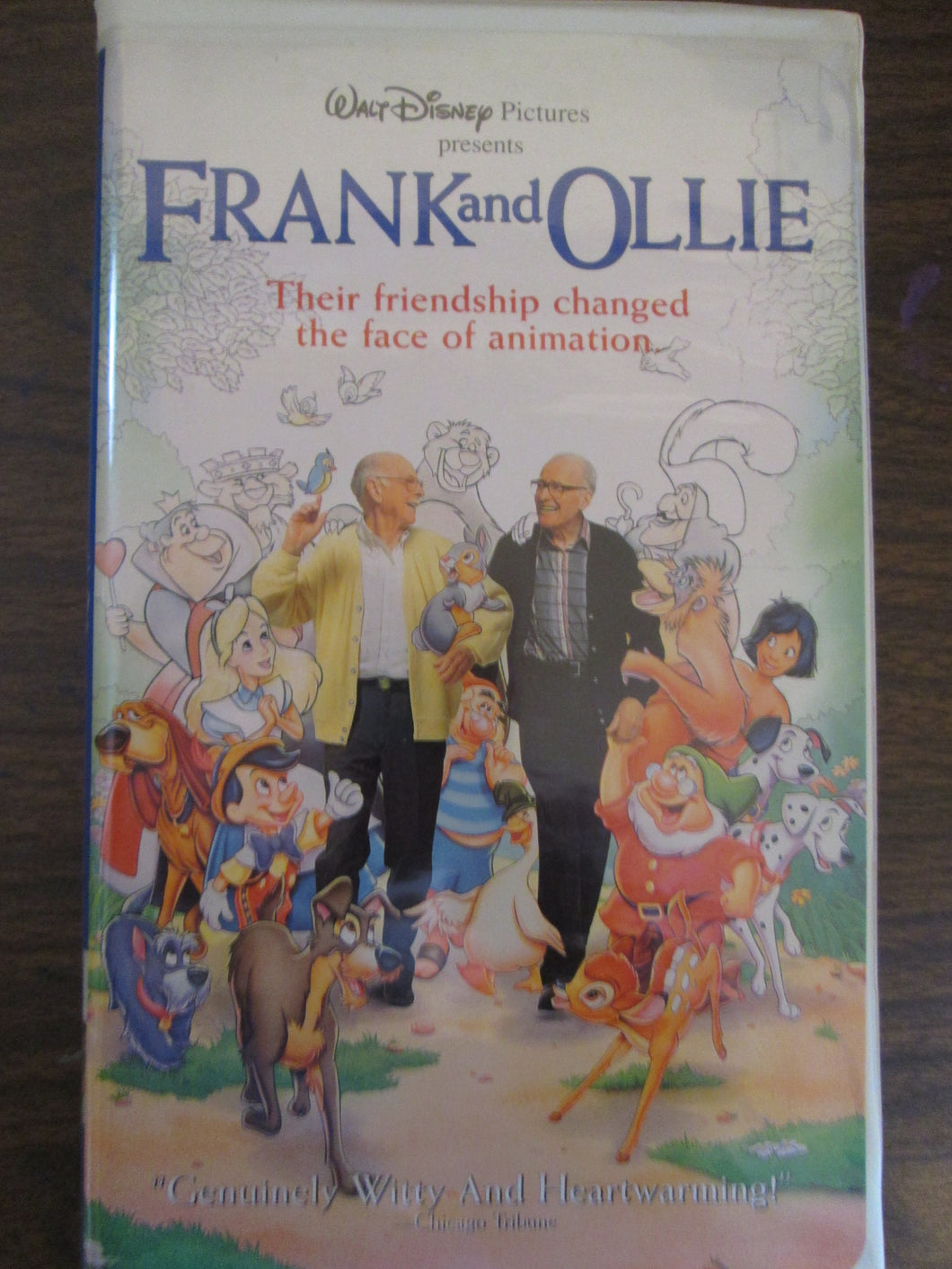 Walt Disney Presents Frank and Ollie VHS