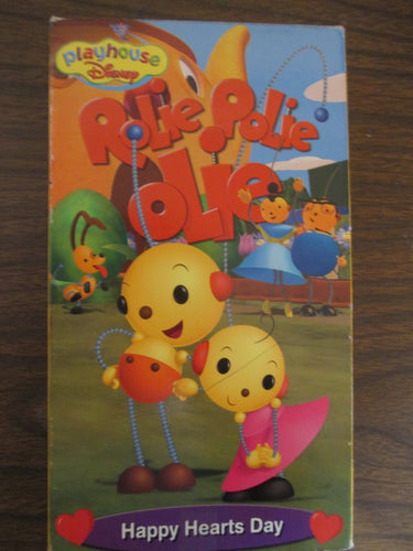 Rolie Polie Olie Happy Hearts Day Cartoon VHS 2001