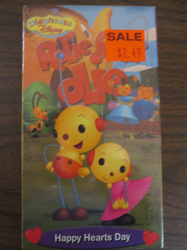 Rolie Polie Olie Happy Hearts Day Cartoon Sealed VHS 2001