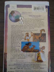 The Prince of Egypt Movie VHS 1989