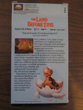 The Land Before Time Animated Movie VHS 1988