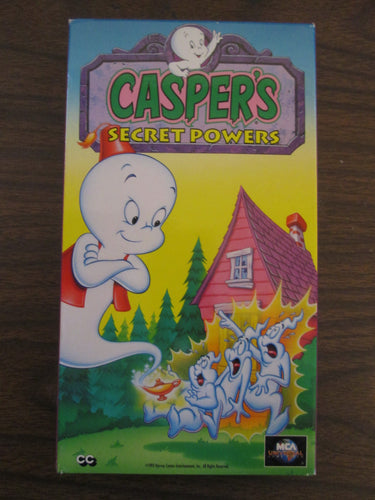 Casper's Secret Powers Cartoon VHS 1994