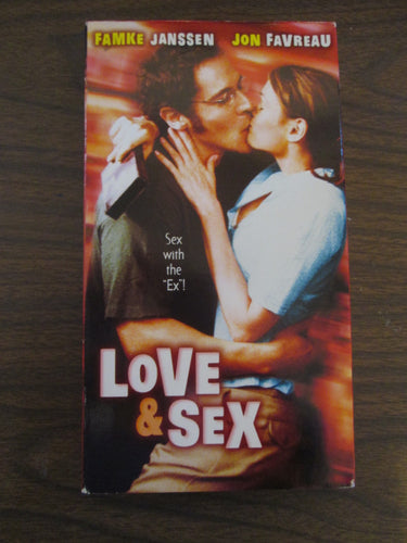 Love & Sex Movie starring Famke Janssen & Jon Favreau VHS 2000