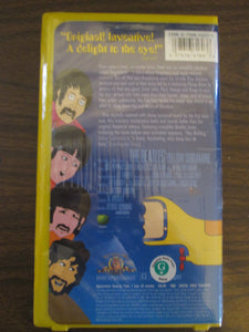 The Beatles Yellow Submarine Sealed VHS 1968