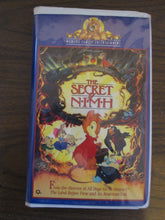 The Secret of Nimh Movie VHS 1982